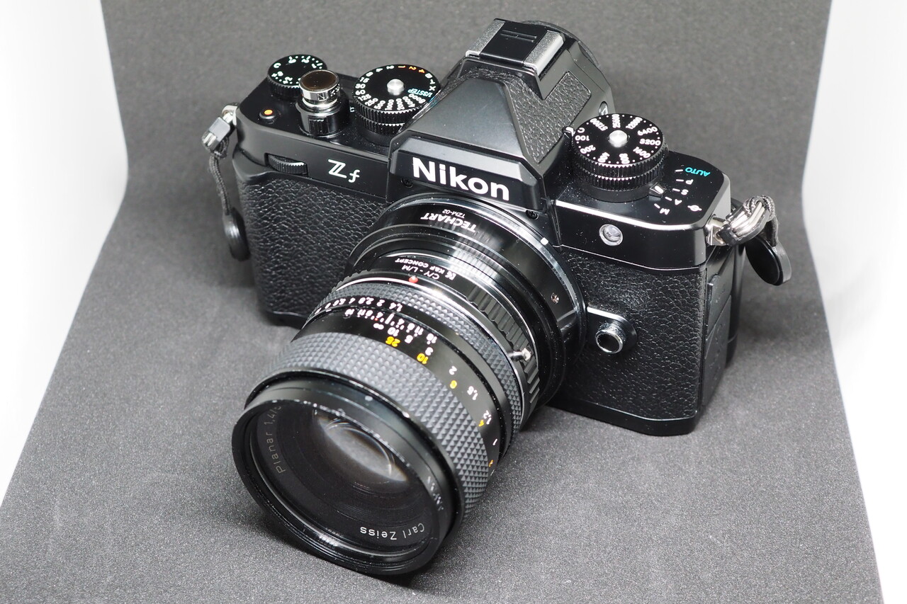 Nikon Zf でオールドレンズを楽しむ Part1（本体の設定とMFアシスト